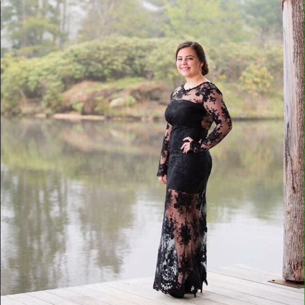 Beautiful black lace dress